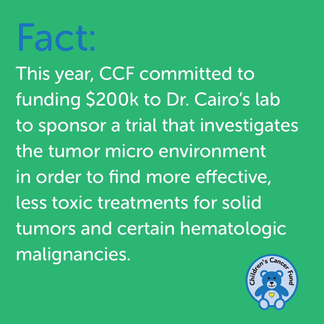 Childrens Cancer Fund Fact 1
